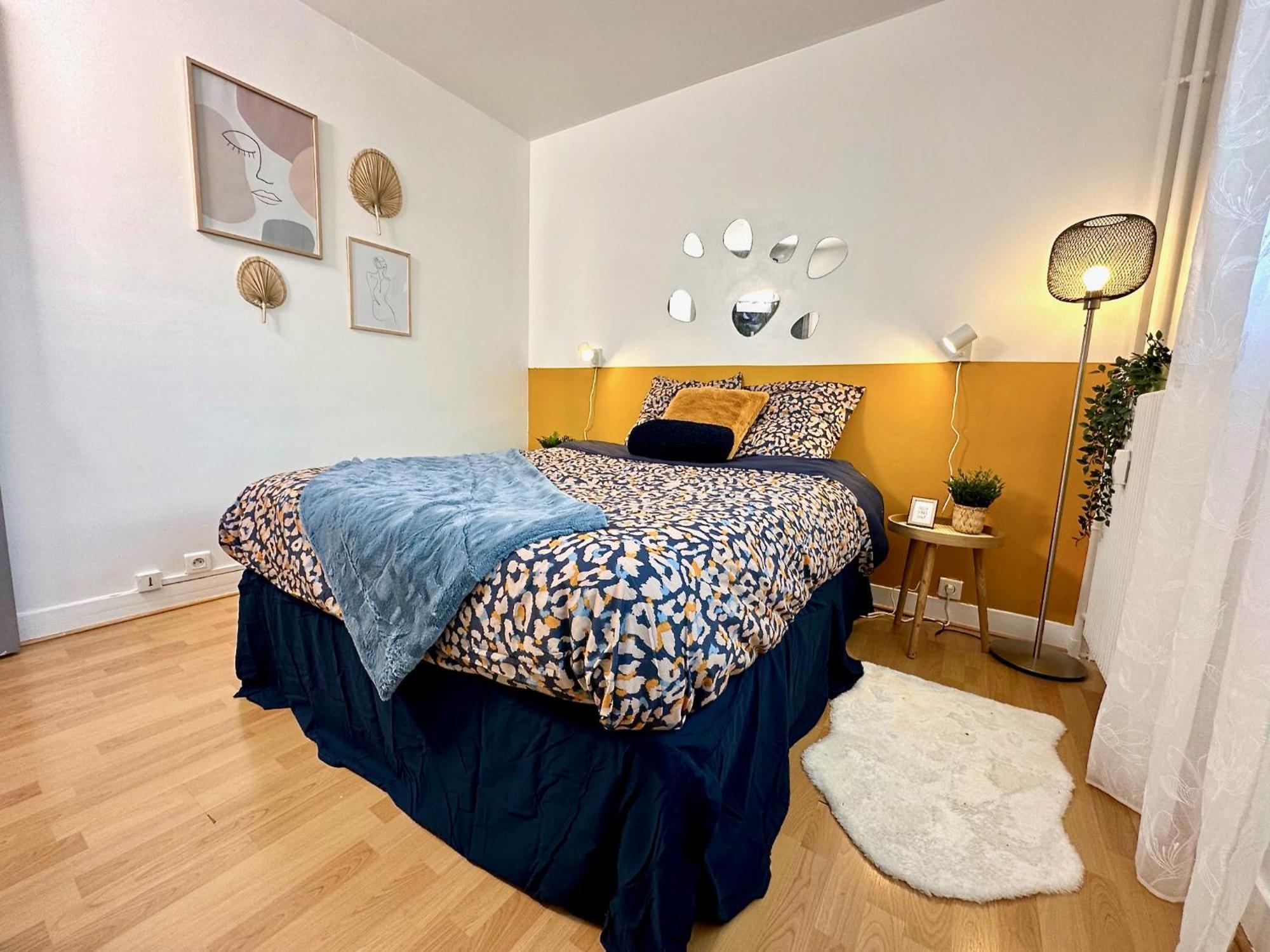 Le Bleu Soleil - A 2 Min Du Metro - 7 Min De Paris Apartment Maisons-Alfort Luaran gambar